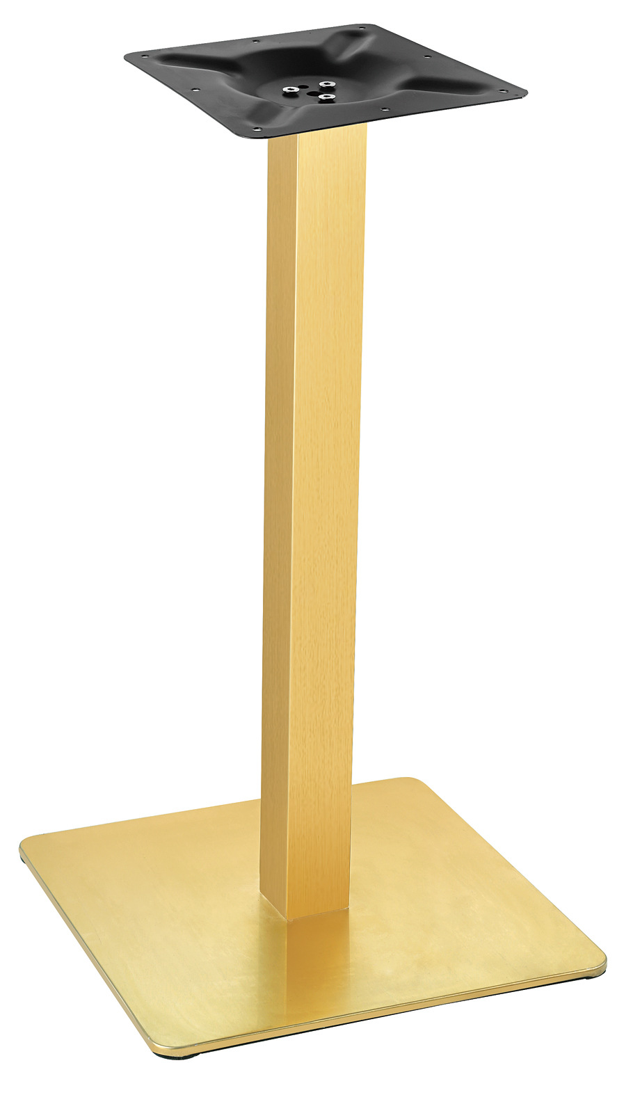 luxury cafe table golden table stainless steel table base 304