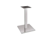 stainless steel table base square silver 304