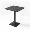 black square cafe table black square cast iron table base from Joycin China hospitality table manufacturer