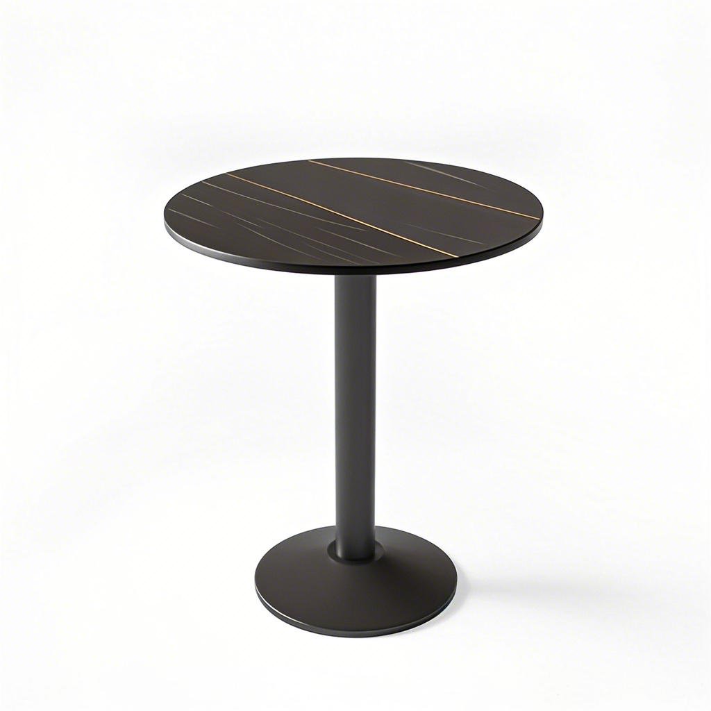 black round coffee table cast iron table base round from Joycin China hospitality table manufacturer