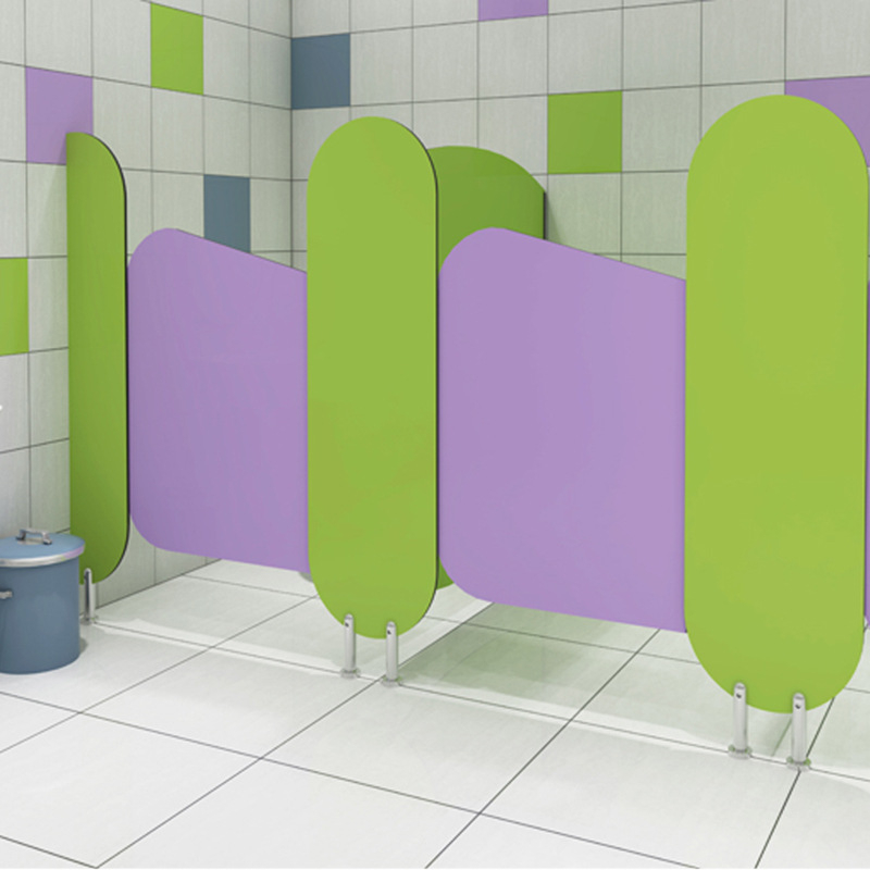 Kindergarten toilet cubicles