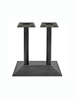 double leg table frame black cast iron table base rectangle from Joycin China hospitality table manufacturer