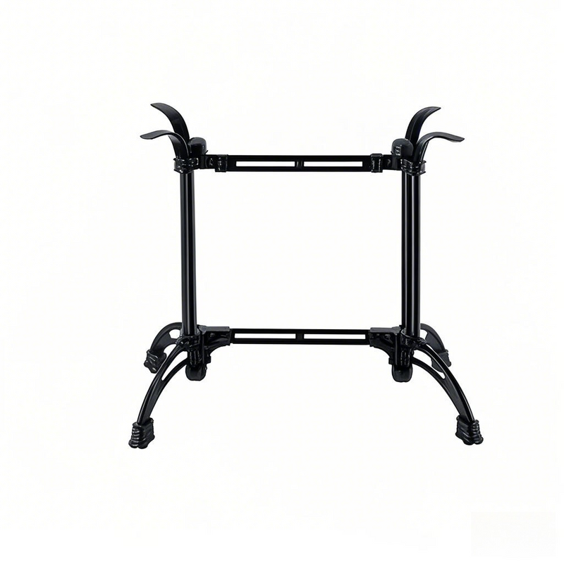 Ornate, 4 Legs, Vintage Style, French Flair, Black Cast Iron Table Base, Rectangle from Joycin China hospitality table