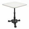 white coffee table bistro Ornate vintage retro style 3 Legs, Semi-gloss, Black Cast Iron Table Base from Joycin China
