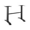 double legs double table frame double support cast iron table base black from Joycin China hospitality table manufacturer
