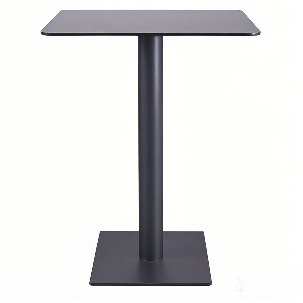 cafe table dining table modern style table Black Stainless Steel Table Base 