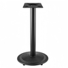 Crewe patterned Black Round Bar Height Cast Iron Table Base from Joycin China hospitality table manufacturer