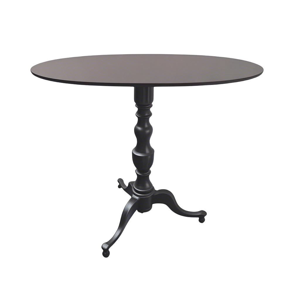 Lounge Table, cafe table, 3 Legs, Vintage Style, Black Cast Iron Table Base from Joycin China hospitality table manufacturer