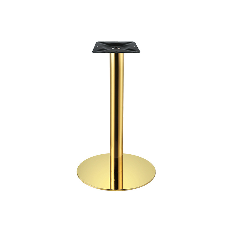 Gold Golden Stainless Steel Table Base Round luxury stylish