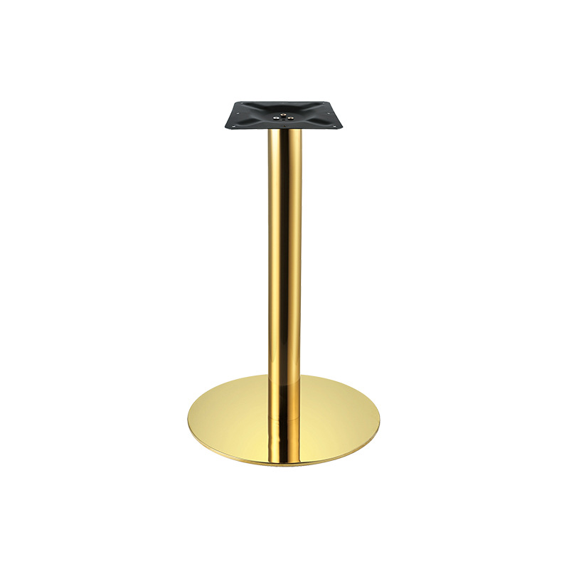 Gold Golden Stainless Steel Table Base Round luxury stylish