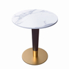 dining table cafe table Gold/Black Stainless Steel Table Base Round stylish
