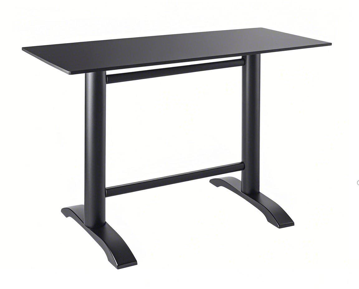 dining table bistro table double table legs black table base restaurant table from Joycin China hospitality table