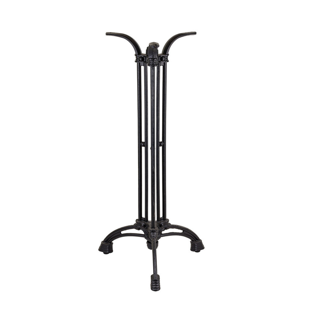 Ornate, 3 Legs, Vintage Style, French Flair, Black Cast Iron Table Base from Joycin