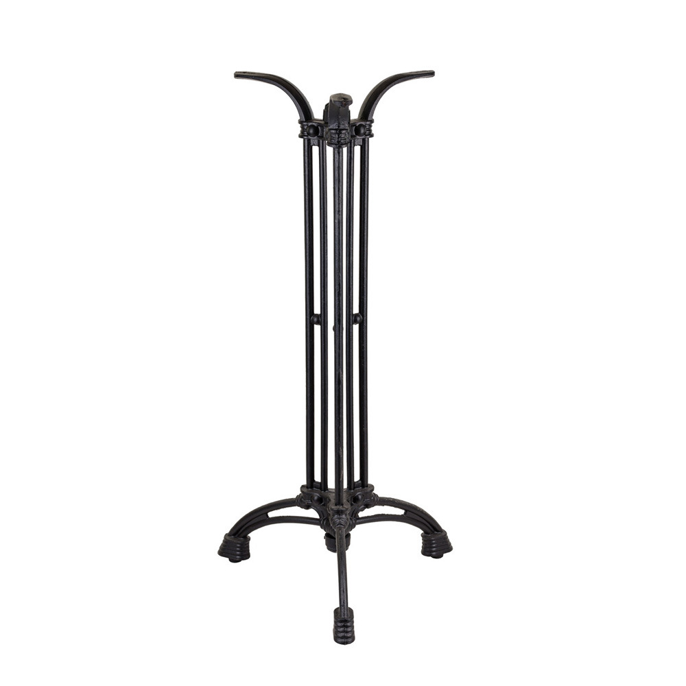 Ornate, 3 Legs, Vintage Style, French Flair, Black Cast Iron Table Base from Joycin