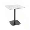 white dining table square restaurant table black table base from Joycin China