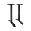 double table legs double table frame cast iron table base black from Joycin China hospitality table manufacturer