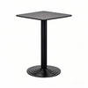 restaurant table dining table black square black cast iron table base from Joycin China hospitality table manufacturer