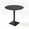 black round coffee table black square cast iron table base from Joycin China hospitality table manufacturer