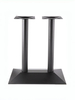 black double leg table frame cast iron table base rectangle from Joycin China hospitality table manufacturer