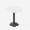 white round cafe table bistro table cast iron table base round from Joycin China hospitality table manufacturer