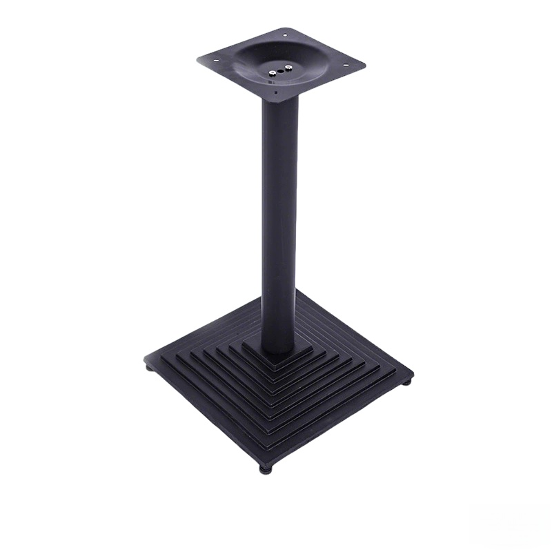 black cast iron table base square table leg from Joycin China hospitality table manufacturer