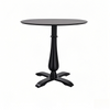 black cafe table coffee table Antique, 4 Legs, Vintage Style, Black Cast Iron Table Base with Vase Column from Joycin China 