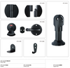 304 Stainless Steel Accessories for toilet partition