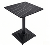 restaurant table cafe table black square cast iron table base square from Joycin China hospitality table manufacturer