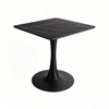 black square coffee table trumpet Cast Iron round table base from Joycin China hospitality table manufacturer