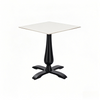white cafe table bistro table Antique, 4 Legs, Vintage Style, Black Cast Iron Table Base with Vase Column from Joycin China