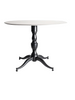 round coffee table cafe table Stylish X Design, 4 Legs, Vintage Style, Black Cast Iron Table Base from Joycin China 