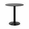restaurant table black round black cast iron table base round from Joycin China hospitality table manufacturer