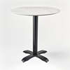 white cafe table bistro table round Antique, 4 Legs, Vintage Style, Black Cast Iron Table Base from Joycin China