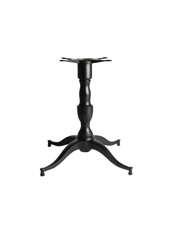 Stylish X Design, 4 Legs, Vintage Style, Black Cast Iron Table Base from Joycin China hospitality table manufacturer