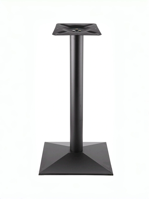 black square cast iron table base from Joycin China hospitality table manufacturer
