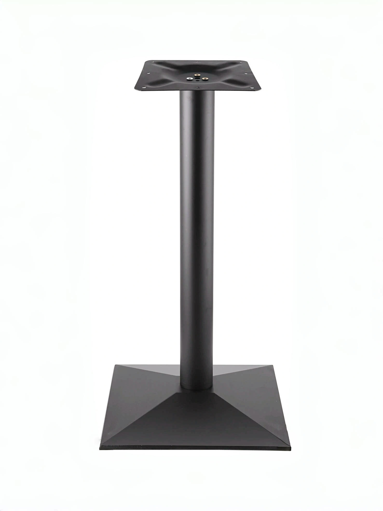 black square cast iron table base from Joycin China hospitality table manufacturer