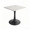 white square dining table trumpet Cast Iron table base from Joycin China hospitality table manufacturer